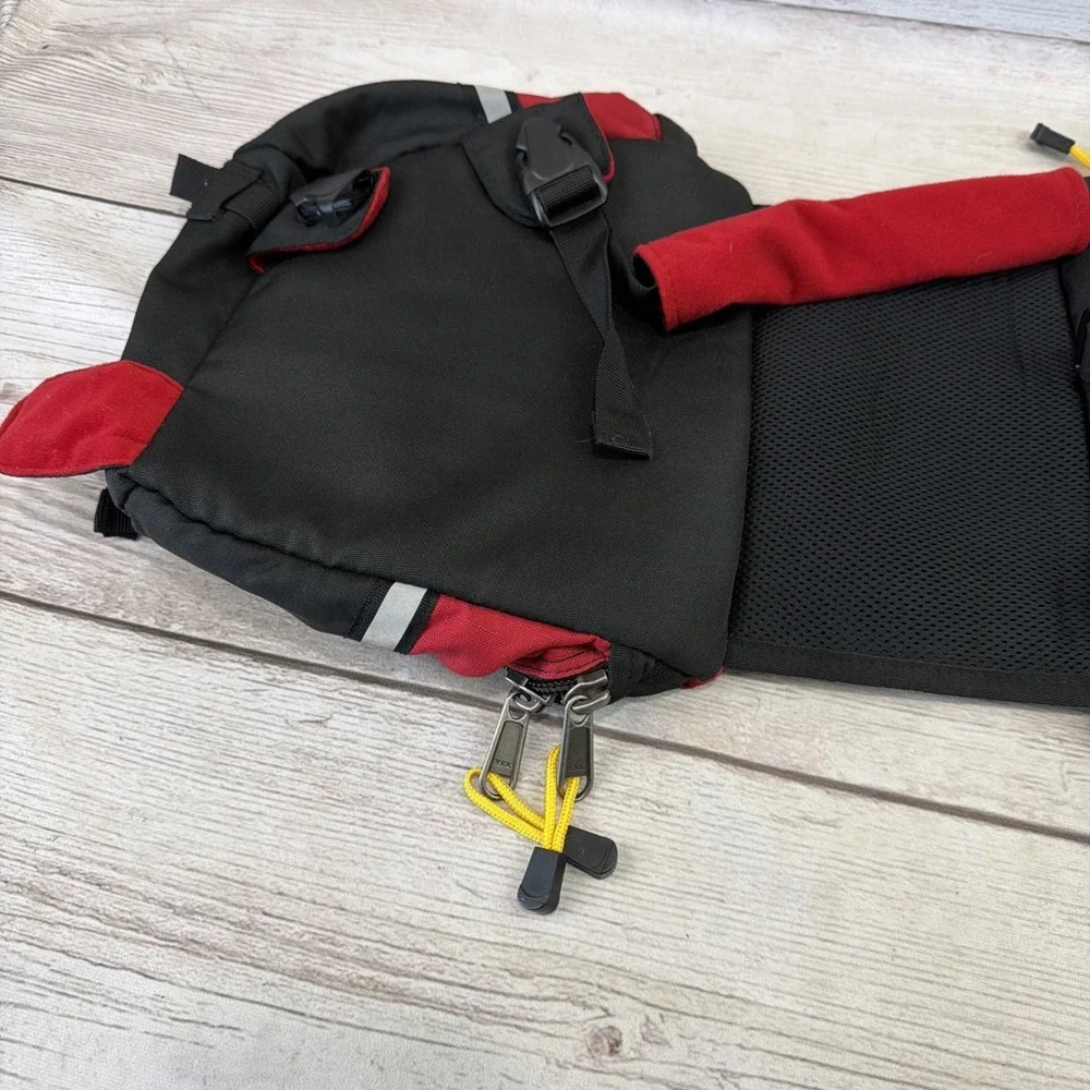 Mountainsmith K9 Dog Pack 2 Medium Red Nylon Very Good Minimal Use